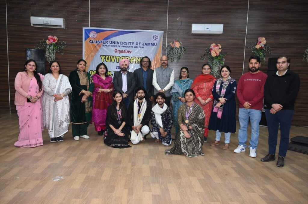 Yuv Tarang 2025 concludes its third day with colourful artistic and musical performances