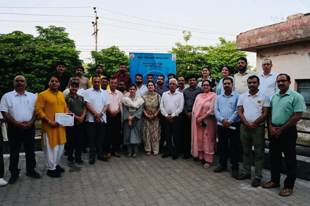 University of Jammu organizes 'SUR aur ALFAZ' program under Nasha Mukt Bharat Abhiyan
