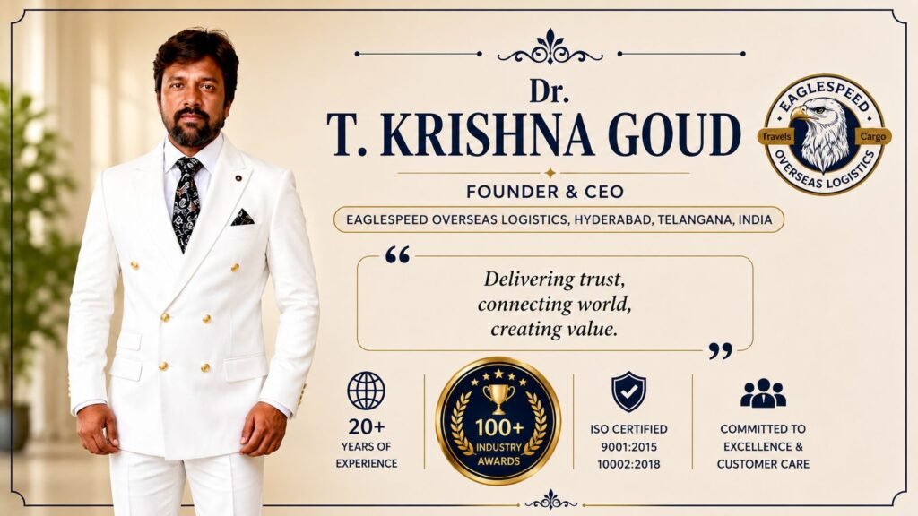 From Hyderabad to Global Recognition: Dr. T. Krishna Goud’s Journey to 100+ National and International Honors