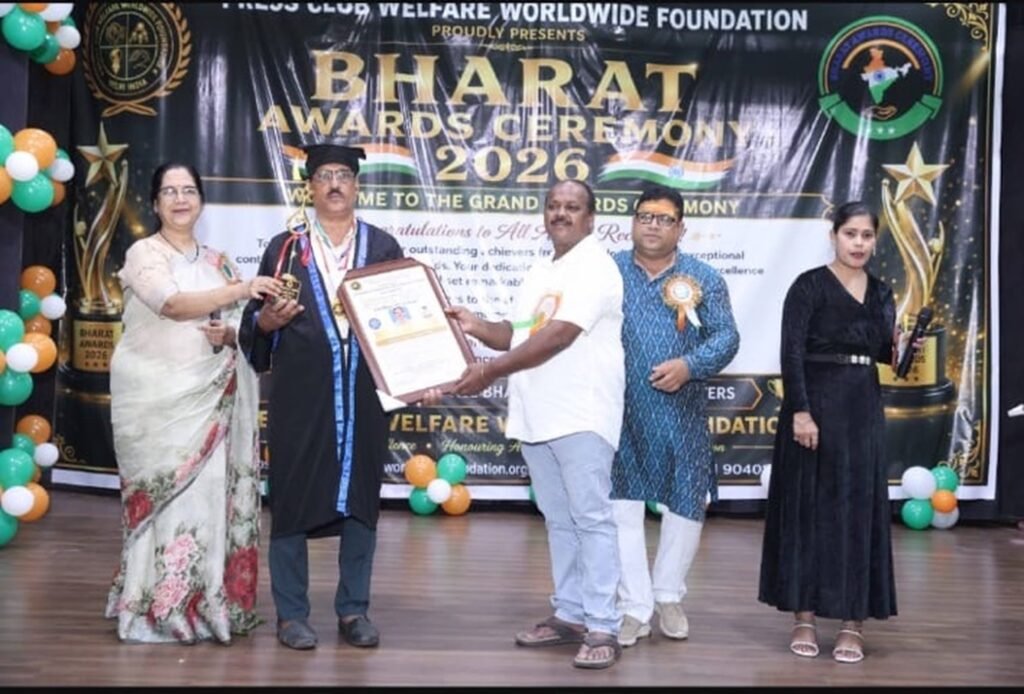 Dr Kishore Chandra Swain Honoured with Honorary Doctorate