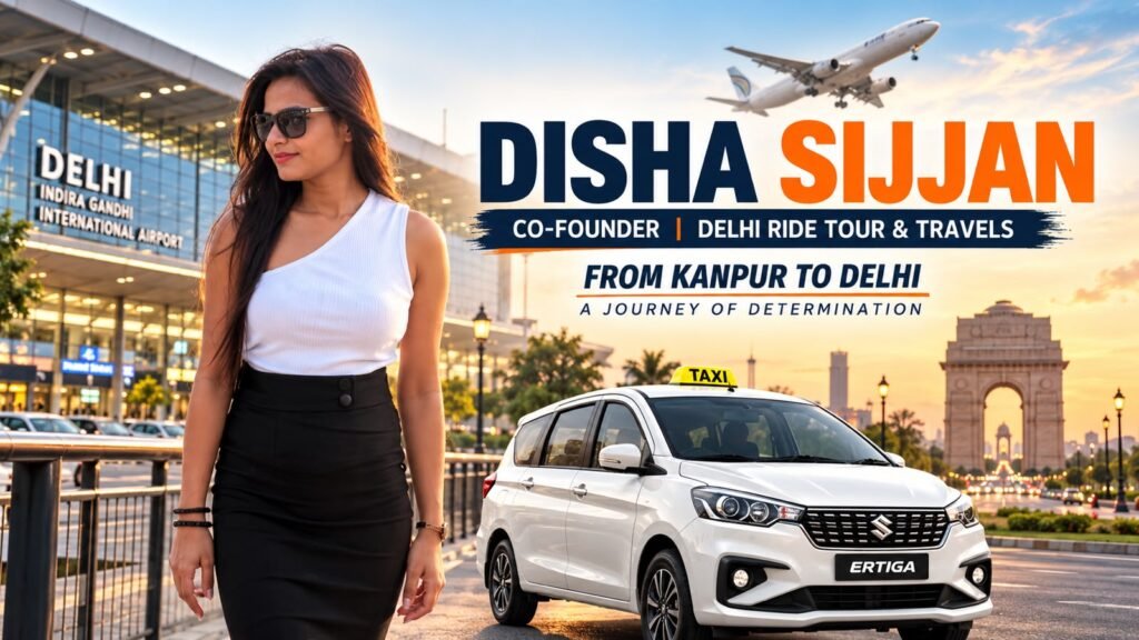 The Inspiring Story of 21-Year-Old Disha Sijjan and Her Journey with Delhi Ride Tour & Travels