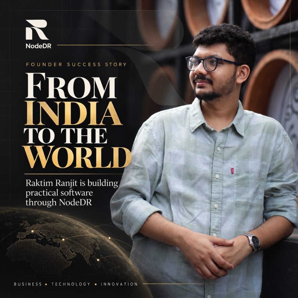 Raktim Ranjit Is Building Practical Software Through NodeDR